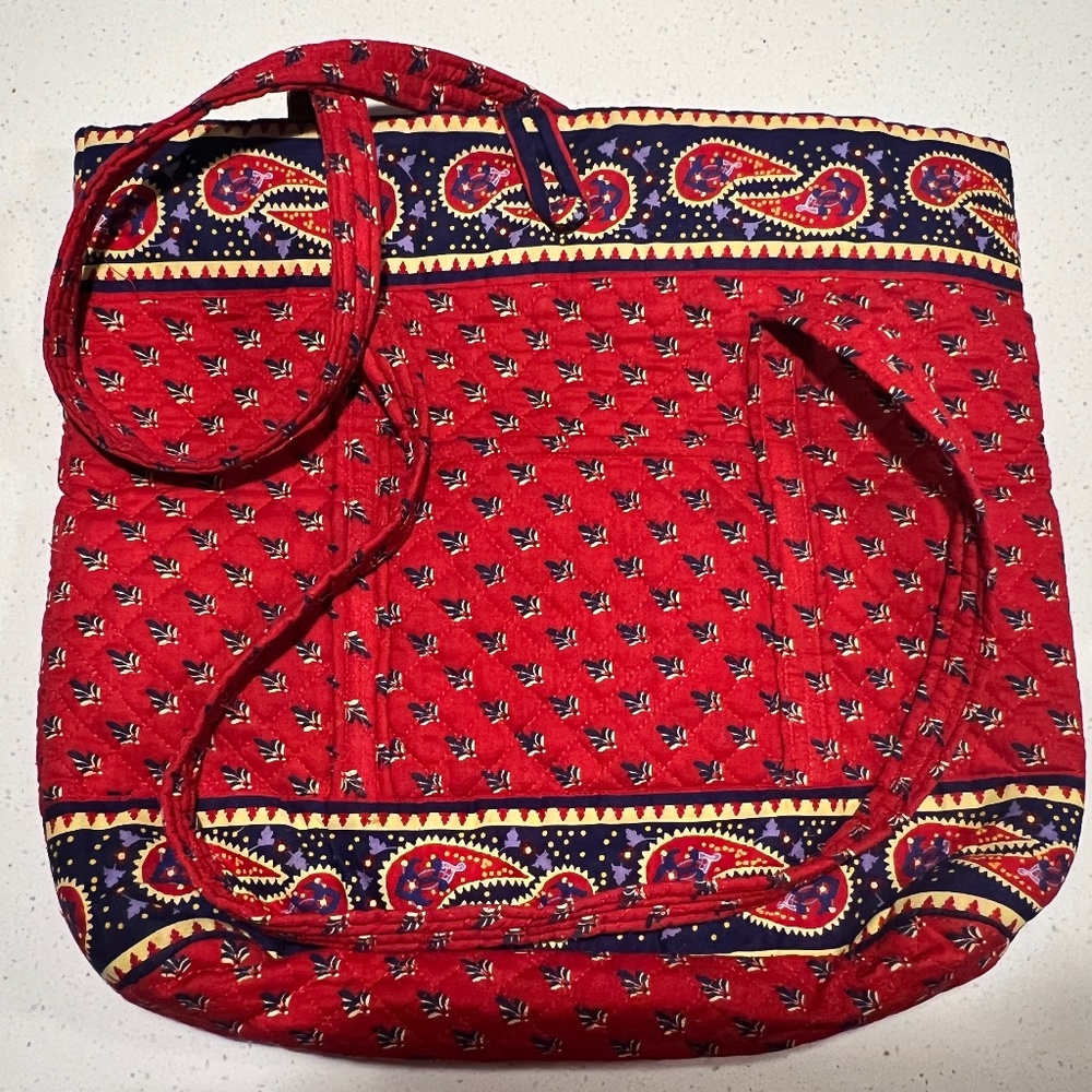 Paisley Cotton Tote Bag